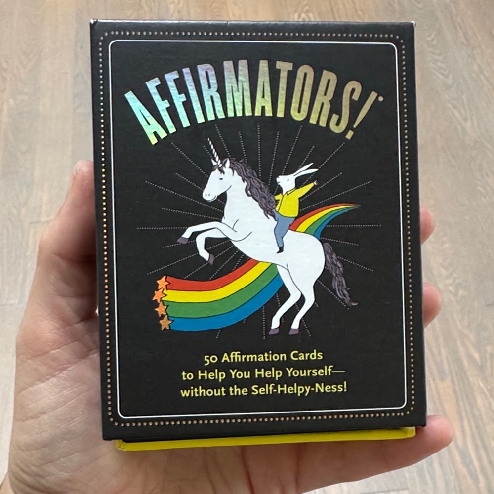 Affirmators! Oracle Card Deck with Unicorn Design